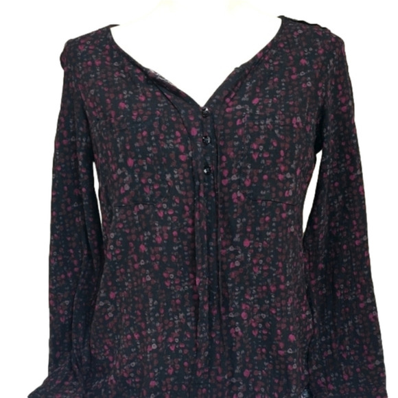 Eddie Bauer Button Up Long Sleeve Blouse - Picture 1 of 6